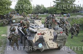 Russian Troops BTR-80