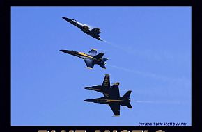 US Navy Blue Angels Flight Demonstration Team