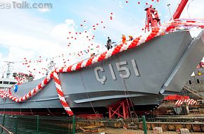 Adik C-151 LCT Launching Ceremony