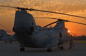 CH-46 Helicopter at Miramar 2010 Air Show