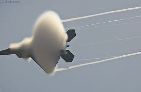 F-22 Raptor at Miramar 2010 air show