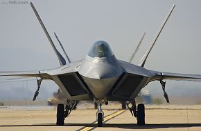 F-22 Raptor at Miramar 2010 air show