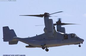 USMC MV-22 Osprey Tiltrotor Aircraft