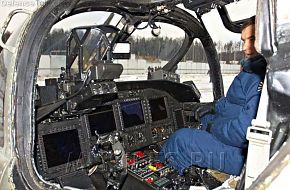 Ka-52 cockpit