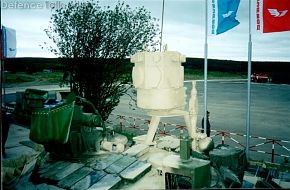 ARENA locator unit on T-72M1M