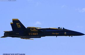 US Navy Blue Angels Flight Demonstration Team