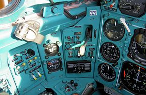 MiG-31 Pilot cockpit