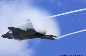 USAF F-22A Raptor Stealth Fighter