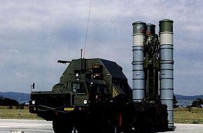 S-300P launcher with 5V55R missiles