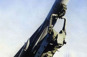 5V28 missile on launcher