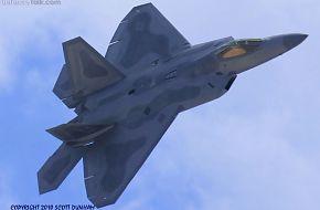 USAF F-22A Raptor Stealth Fighter