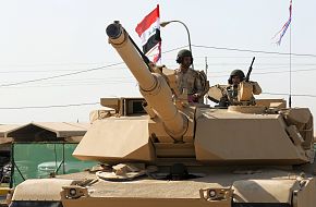 Iraqi Army M1A1 Abrams Tank Demo