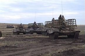 Transport-Loader Vehicles for TOS-1