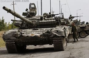 Russian T-72 near Gori, Georgia