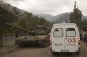 T-72 on Transcaucus highway