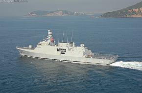 Milgem Corvette First Naval Test