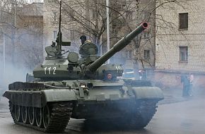 T-62 May 9 2005 Khabarovks, Victory Day parade