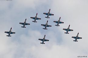 Pakistan's T-37 Sherdils at Airshow china 2010