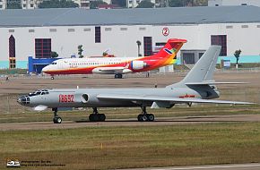 H-6 and ARJ-21 at Airshow china 2010