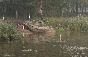 BMD-2 lake crossing