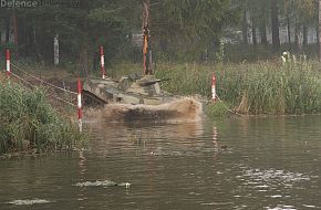 BMD-2 lake crossing
