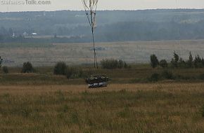 BMD-2 landing