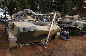 BMD-2 with paradrop gear