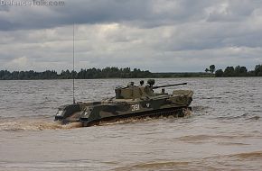 BMD-2 river crossing