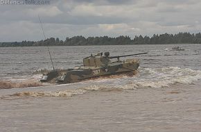 BMD-2 river crossing