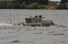 BMD-2 river crossing