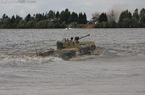 BMD-2 river crossing