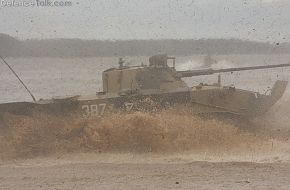 BMD-2 river crossing