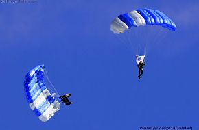 US Air Force Academy Wings of Blue Parachute Team