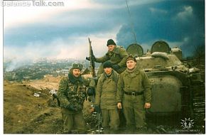 Arty btln command platoon, Grozny 2000