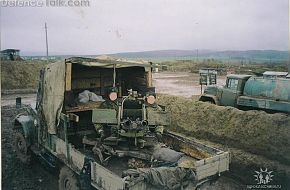 Ural with Zu-23-2 Chechnya