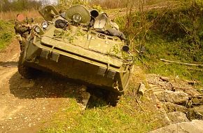 BTR-80 accident