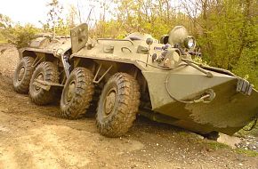 BTR-80 accident