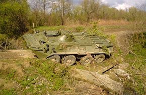 BTR-80 accident