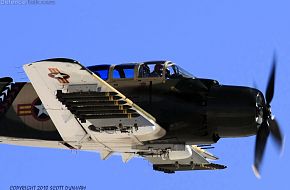 USAF A-1 Skyraider Attack Aircraft