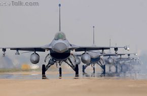 F-16CM fighter aircraft - Max Thunder Exercise