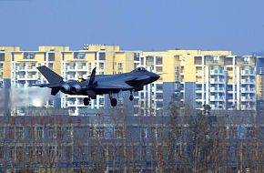 J-20 First Flight - Stealth Fighter Aircraft