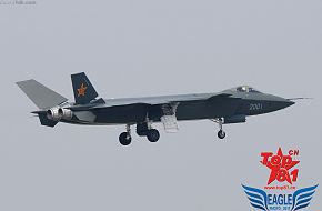 J-20 First Flight - Stealth Fighter Aircraft