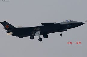 J-20 First Test  Flight - Stealth Aircraft