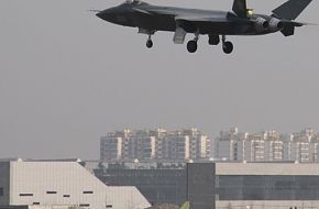 J-20 First Test  Flight - Stealth Aircraft