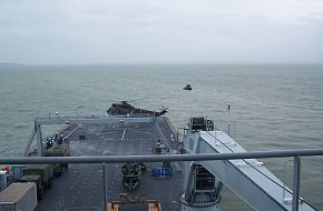 Mounts Bay - Helo on deck#1