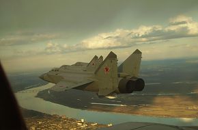 MiG-31 in flight