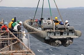 US Navy  rigid-hull inflatable boat