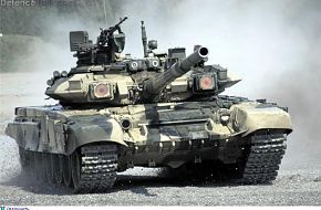 T-90A with Shtora lit