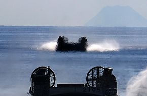 Japanese landing craft air cushion vehicles