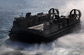 Japanese landing craft air cushion vehicle